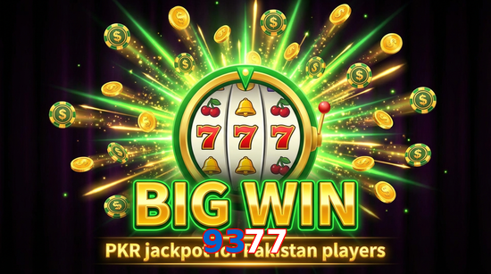 Big win animation on 9377 slot game